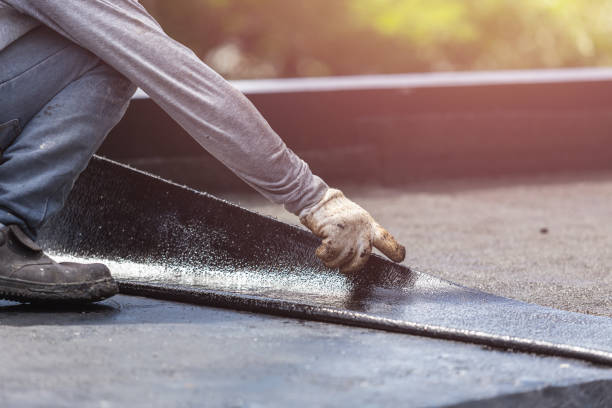 Professional Waterproofing technician working in Jasper, IN